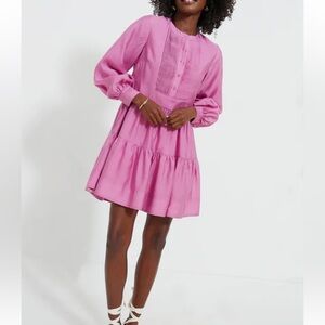 Tuckernuck Hyacinth House Amie Pink Mini Dress size XL $168